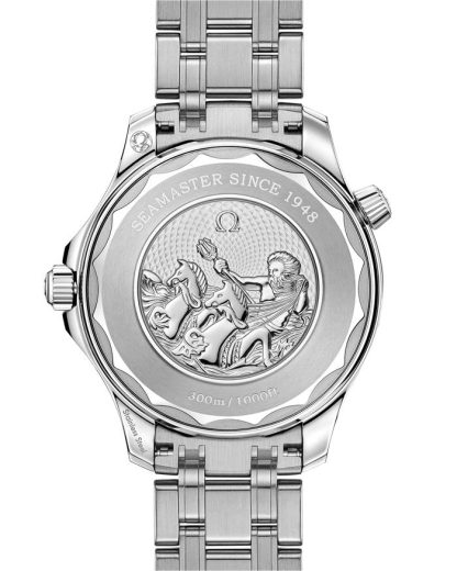 Omega Summer Blue Seamaster Diver 300M 42 mm, acero con acero 210.30.42.20.03.003 - Imagen 2