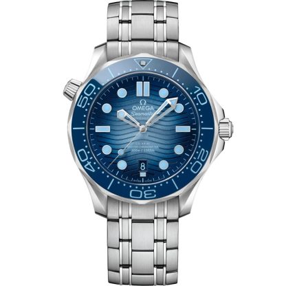 Omega Summer Blue Seamaster Diver 300M 42 mm, acero con acero 210.30.42.20.03.003