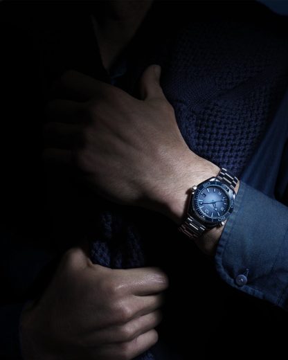 Omega Summer Blue Seamaster Planet Ocean 600M 39,5 mm, acero con acero 215.30.40.20.03.002 - Imagen 5