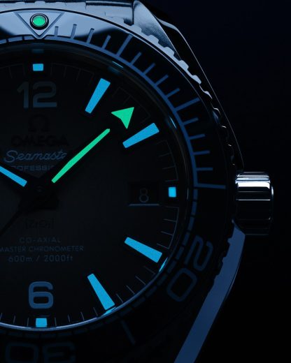 Omega Summer Blue Seamaster Planet Ocean 600M 39,5 mm, acero con acero 215.30.40.20.03.002 - Imagen 6