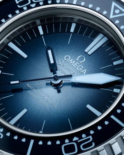 Omega Summer Blue Seamaster Ploprof 1200M 55x45 mm, O-MEGASTEEL con pulsera de caucho 227.32.55.21.03.001 - Imagen 3