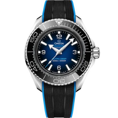Omega Ultra Deep Seamaster Planet Ocean 6000M 45,5 mm, O-MEGASTEEL con pulsera de caucho 215.32.46.21.03.001