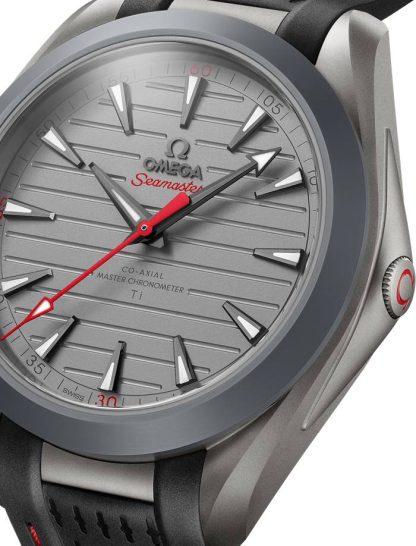 Omega Ultra Light Seamaster Aqua Terra 150M 41 mm, titanio con pulsera de caucho 220.92.41.21.06.001 - Imagen 3