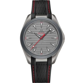 Omega Ultra Light Seamaster Aqua Terra 150M 41 mm, titanio con pulsera de caucho 220.92.41.21.06.001